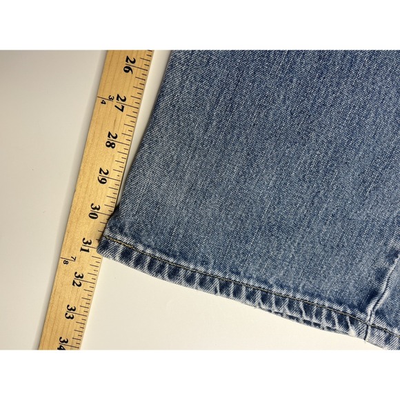 Genuine Harley Davidson Men Blue Denim Jeans Traditional Fit Faded 38x31 - Picture 12 of 12